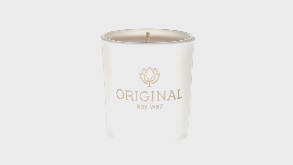 Handmade White Scented Soy Candles 180ml